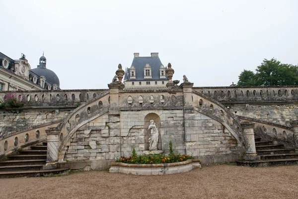 Dworu w dolinie Loary, Francja — Zdjęcie stockowe