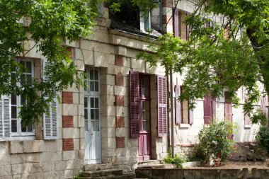 rigny-usse loire valley büyüleyici küçük bir taşra kasabasında