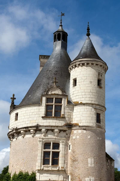 Slottet i chenonceau. — Stockfoto