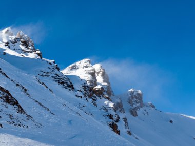 Alpler'de kayak bölgesi