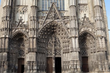 Gotik Katedrali saint gatien Tours-loire valley, Fransa