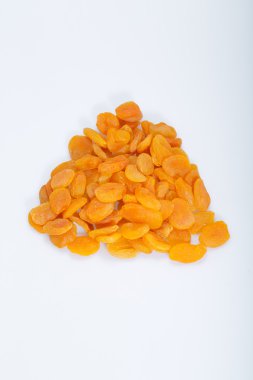 Kuru Kayısı yığını bir yakın çekim