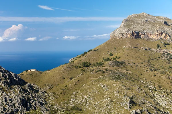 塞拉德 tramuntana-山在马略卡岛，西班牙 — 图库照片