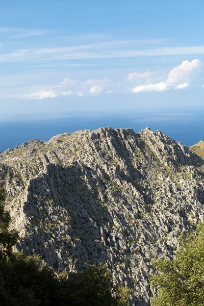 塞拉德 tramuntana-山在马略卡岛，西班牙 — 图库照片