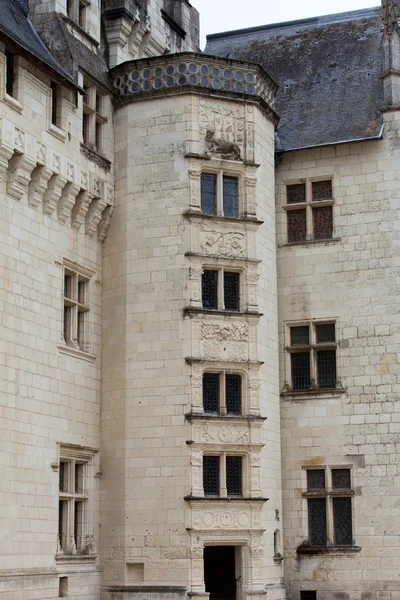 Castle of Montsoreau in Loire Valley , France — Stock Photo, Image