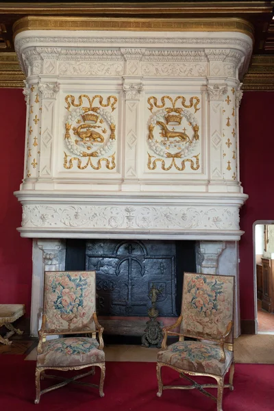 Castle of Chenonceau interior — Stock Photo, Image