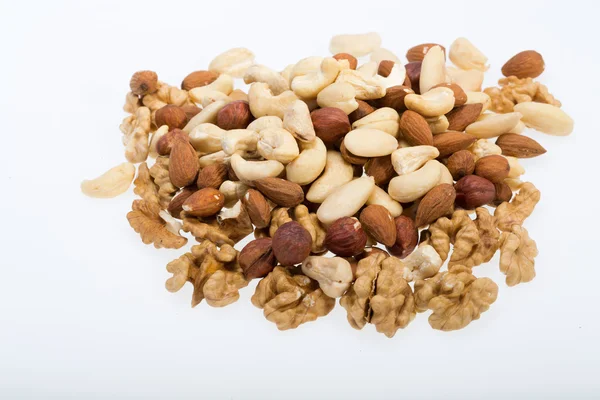 Background of mixed nuts — Stock Photo, Image