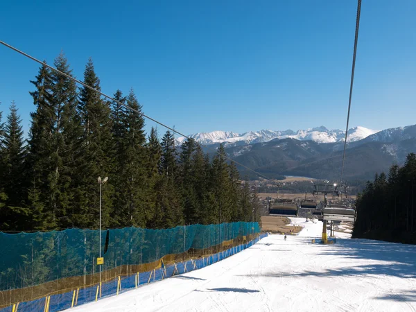 Panorama van zakopane stad — Stockfoto