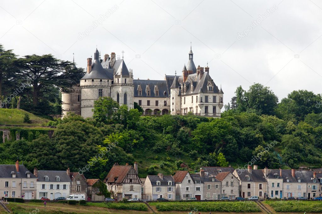 Chaumont-sur-Loire castle.  Chaumont castle  is one of the oldest chateaux of Loire.