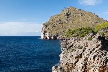 sel de pareis - sa calobra majorca İspanya'da defne