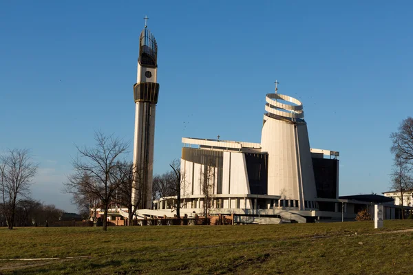 Krakov, lagiewniki - İlahi rahmet sanctuary — Stok fotoğraf