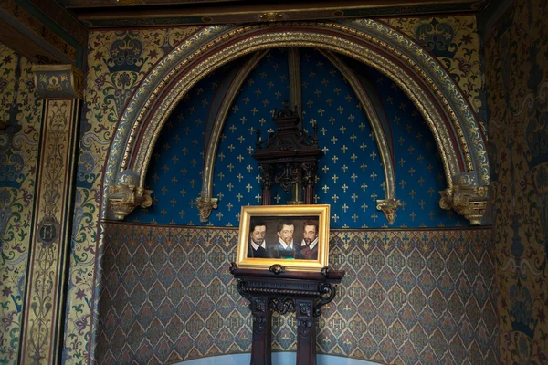 Il castello reale di Blois. Interno dell'ala Francesco I — Foto Stock