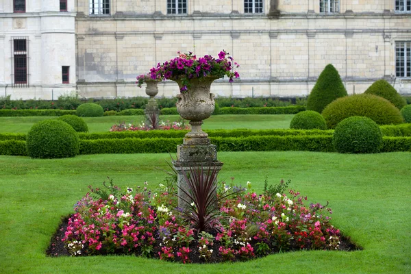 Garten und Schloss von valencay im Tal der Loire in Frankreich — Stockfoto