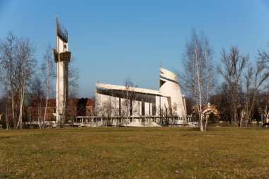 Krakov, lagiewniki - İlahi rahmet sanctuary