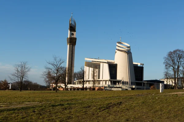 Krakov, lagiewniki - İlahi rahmet sanctuary — Stok fotoğraf