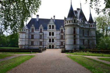 AZAY-le-rideau kale loire Valley, Fransa