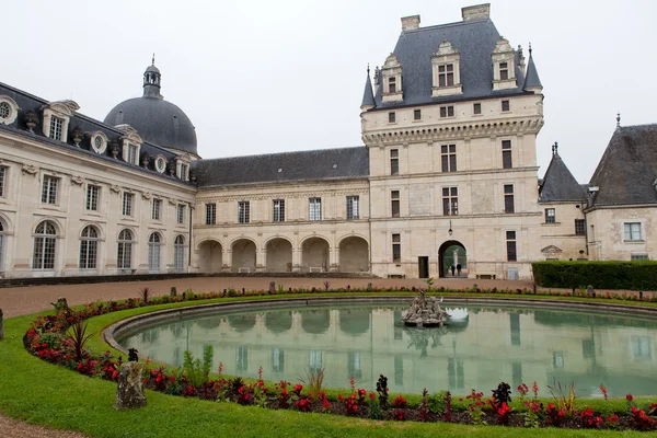 法国卢瓦尔河河谷的 valencay 城堡 — 图库照片