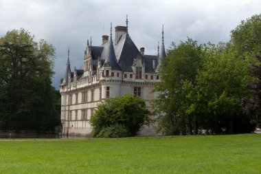 AZAY-le-rideau kale loire Valley, Fransa