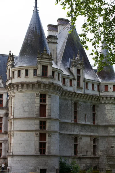 Azay-le-rideau zamku w dolinie Loary, Francja — Zdjęcie stockowe