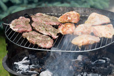 Izgarada leziz et ızgarası.