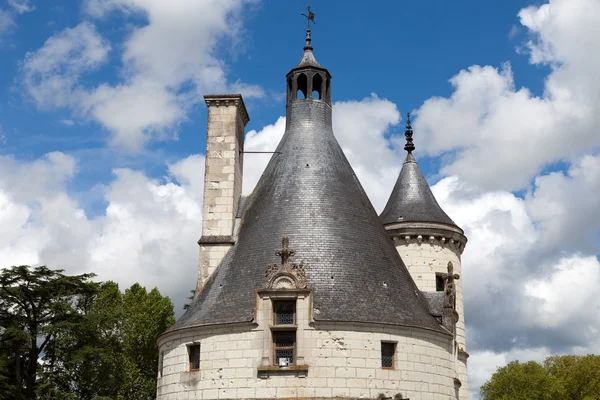 Slottet i chenonceau. — Stockfoto