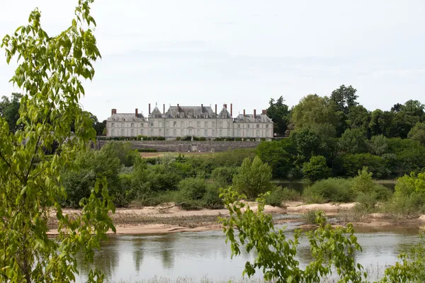 Chateau de Menars é um castelo associado com Madame de Pompadour. Loire Valley, França — Fotografia de Stock