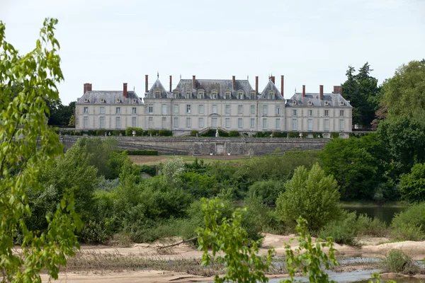 Chateau de Menars is a chateau associated with Madame de Pompadour. Loire Valley, France — Stock Photo, Image