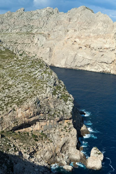 Cape Formentor di Majorca, pulau Balearic, Spanyol — Stok Foto