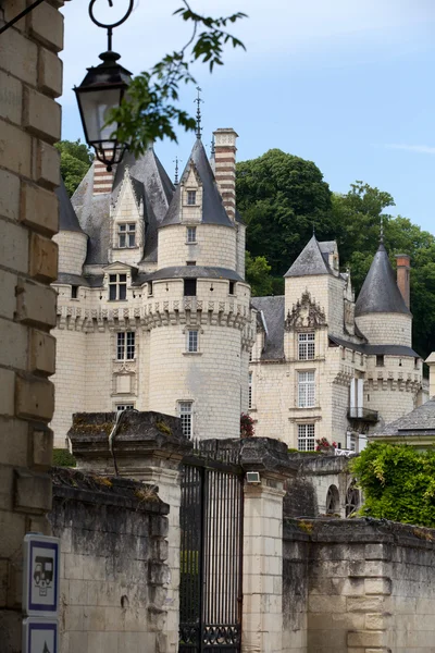 Castel of Rigny-Usse   Known as the Sleeping Beauty Castle and built in the eleventh century. Loire Valley — Stock Photo, Image