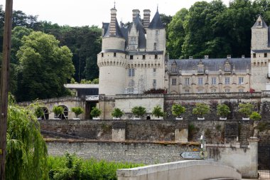 Castel rigny usse uyku güzellik Kalesi olarak bilinen ve onbirinci yüzyılda inşa edilmiş olan. Loire Vadisi