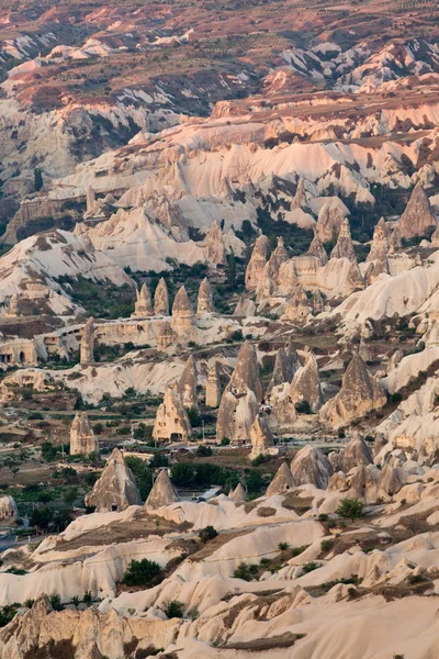 De zonsopgang boven Cappadocië. Turkije — Stockfoto