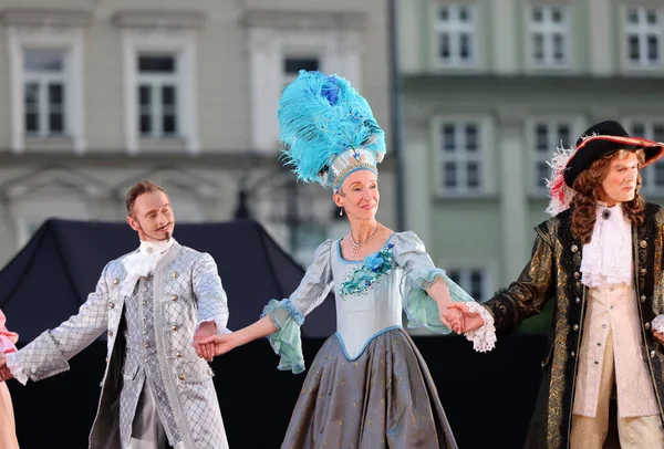 Krakow Polonya Temmuz 2021 Cracovia Danza Court Dans Festivali Kapsamında — Stok fotoğraf