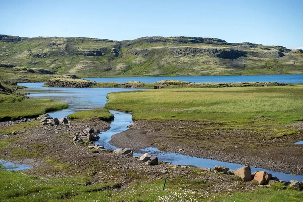 Прекрасний Ісландський Ландшафт Дивовижний Краєвид Природи Iceland Europe — стокове фото