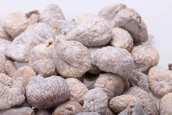 Dried Figs Sprinkled Rice Flour Healthy Nutritious Snack Excellent Culinary — Stock Photo, Image