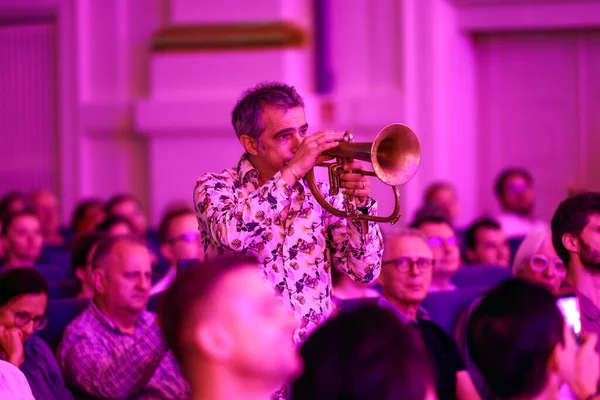 Cracow Poland July 2022 Adam Baldych Quartet Paolo Fresu Live — Foto Stock