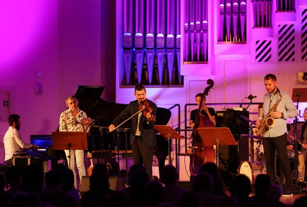 Cracow Poland July 2022 Adam Baldych Quartet Paolo Fresu Live — Foto Stock