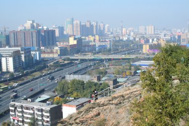 Urumçi şehir. Çin