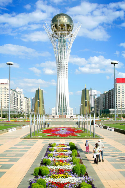 Bayterek Tower in Astana