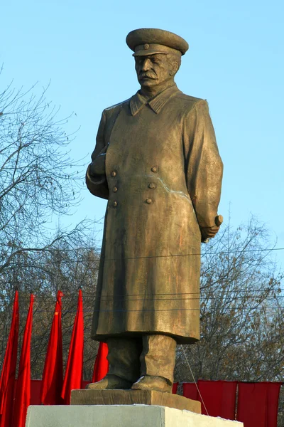 Monument Stalin — Stock Photo, Image