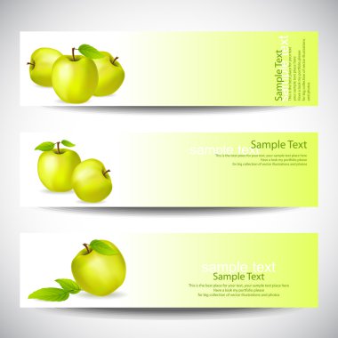 Elmalı afiş kümesi