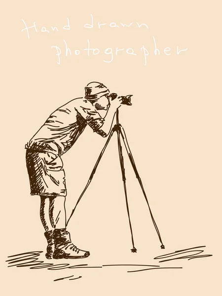 Фотограф — стоковый вектор