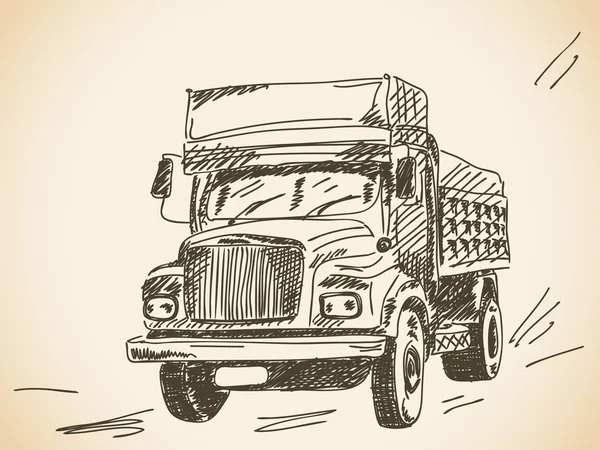 Camion — Image vectorielle