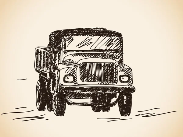 Camion — Image vectorielle