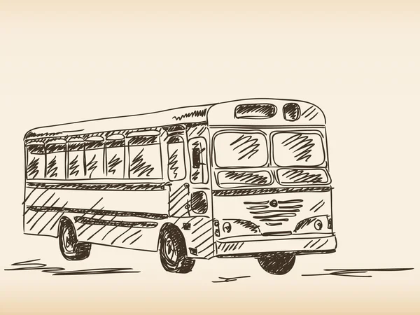 公共汽车 — 图库矢量图片