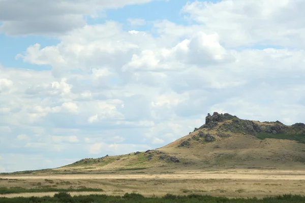 Steppe landschap — Stockfoto