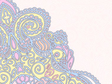 süs arka plan, metin için yer ile el çekilmiş