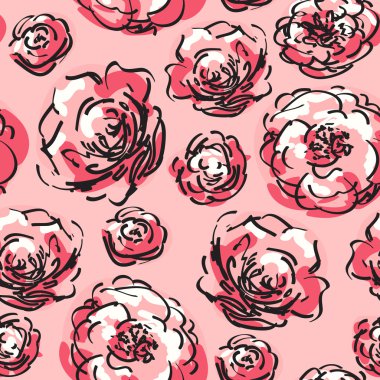 Dikişsiz çiçek arka plan