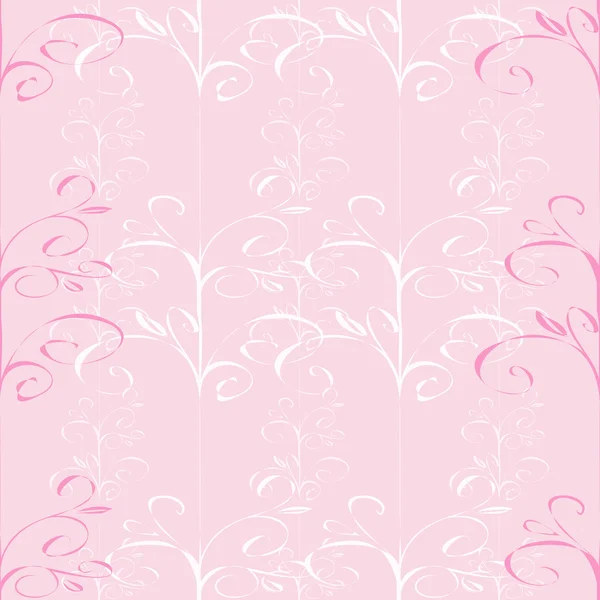 シームレスな抽象的な背景がピンク — ストックベクタ
