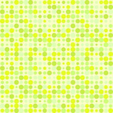 Dikişsiz yeşil daireler desen arka plan