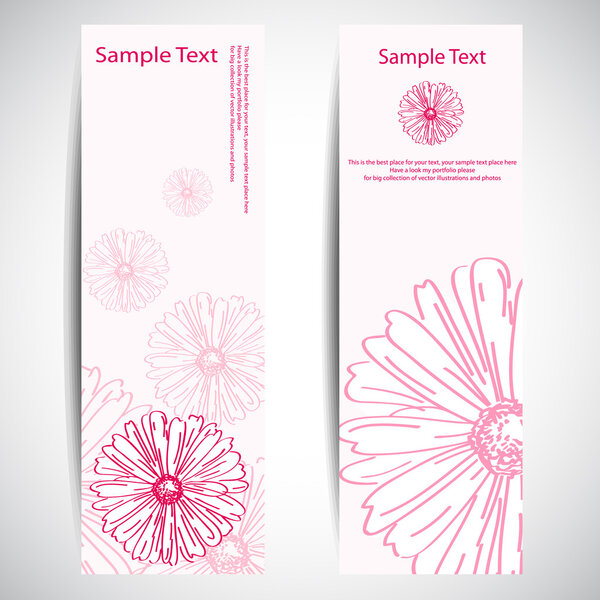 Знамя с цветами
